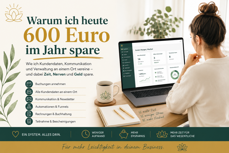 Warum ich heute 600 Euro im Jahr spare – und gleichzeitig entspannter arbeite.