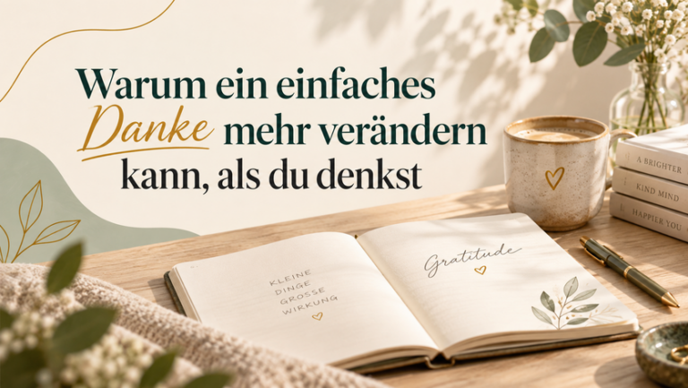 Warum ein einfaches „Danke“ mehr verändern kann, als du denkst