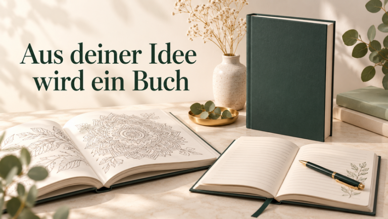 Low-Content-Bücher selbst erstellen: Wie aus einer Idee ein echtes Buch wird